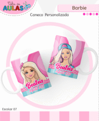 Barbie – Kit Escolar 2026 (Lina Criativa) - Imagem 13