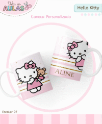 Hello Kitty – Kit Escolar 2026 (Lina Criativa) - Imagem 12