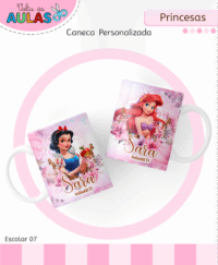 Princesas – Kit Escolar 2026 (Lina Criativa) - Imagem 11