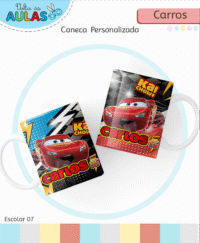 Carros Disney – Kit Escolar 2026 (Lina Criativa) - Imagem 11