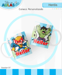 Heróis – Kit Escolar 2026 (Lina Criativa) - Imagem 11