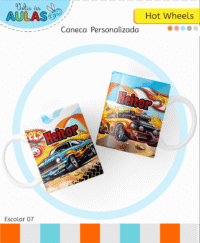 Hotwheels – Kit Escolar 2026 (Lina Criativa) - Imagem 4