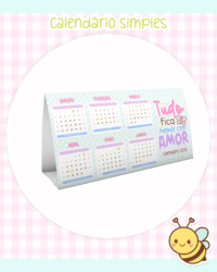 Calendários Fofinhos 2026 - Imagem 4