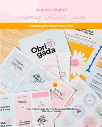 Unboxing Editável Canva (Branco Papel) - Imagem 2