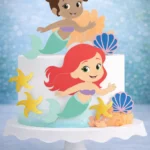 A Pequena Sereia - Topo de Bolo