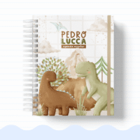 Dinossauro Baby – Volta às Aulas 2026 (Papel Amado)