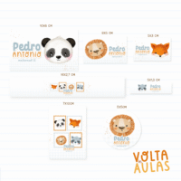 Animais Fofos – Volta às Aulas 2026 (Papel Amado) - Imagem 11