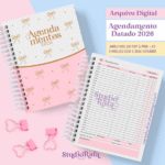 Agendamento Datado 2026 Rosa