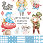 Alice No País das Maravilha - Kit Digital