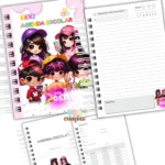 Agenda Escolar Dos Rosa