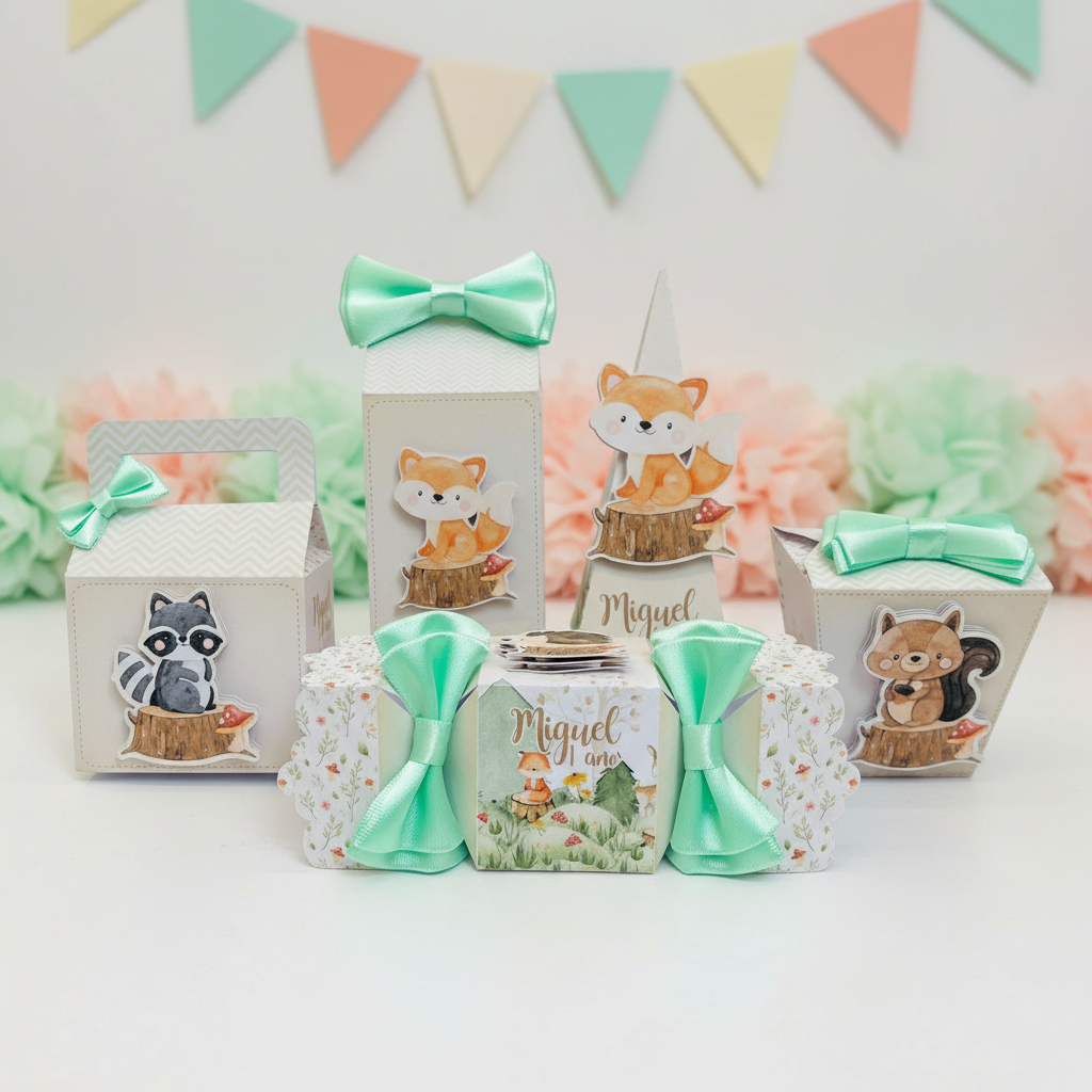 Bosque Encantado Menino - Kit Festa Bosque Encantado Menino - Kit Festa - Imagem 1
