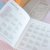 Super Combo Planner da Empreendedora + Artesã | Permanente + Datado (Amarantto) - Imagem 3