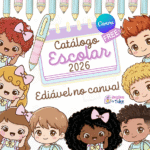 Catálogo Escolar Editável No Canva 2026