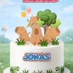 Capivara - Topo de Bolo