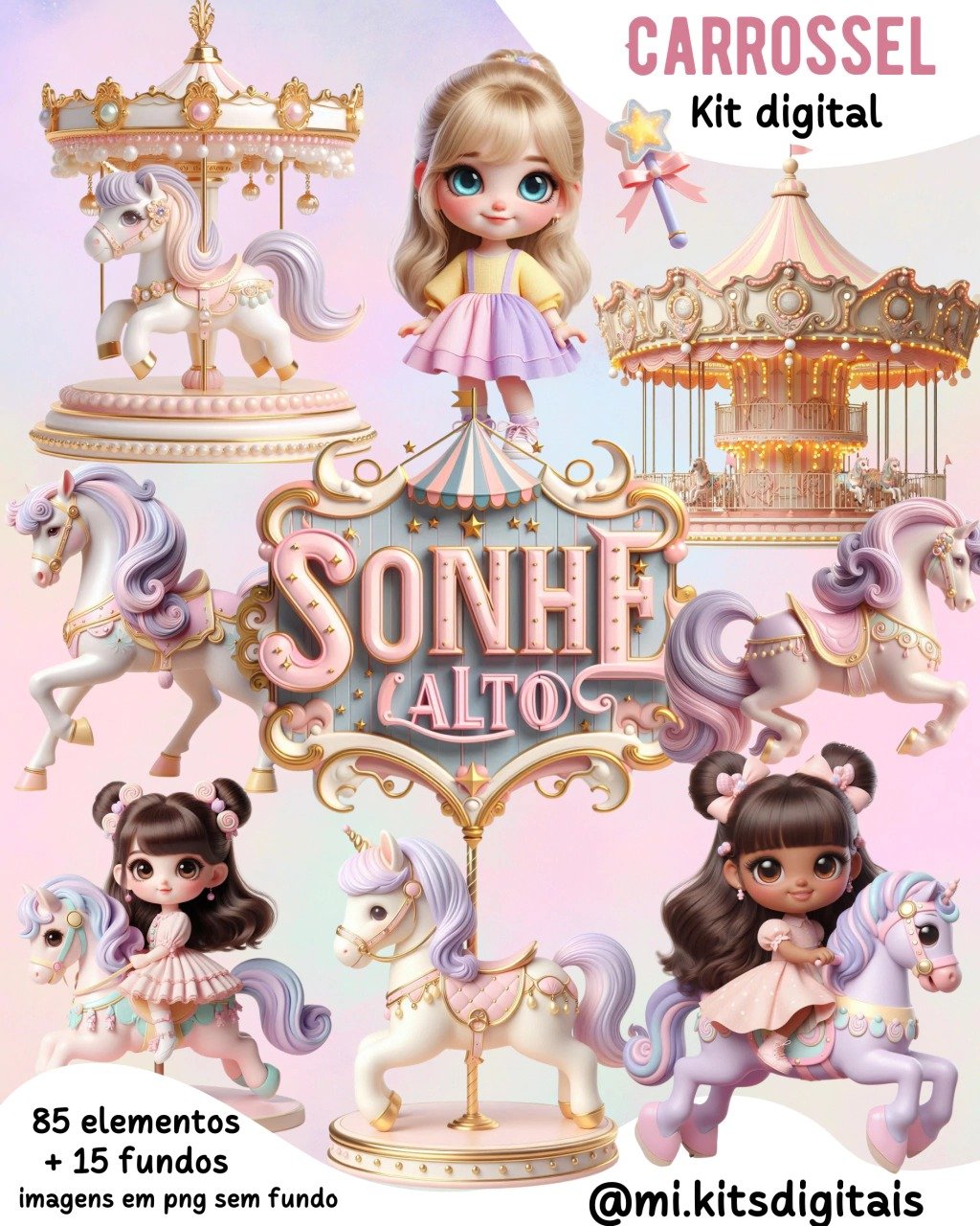 Carrossel - Kit Digital Carrossel - Kit Digital - Imagem 1