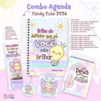 Combo Agenda Candy Cute 2026
