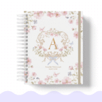 Floral Alfabeto – Volta às Aulas 2026 (Papel Amado)