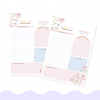 Floral Alfabeto – Volta às Aulas 2026 (Papel Amado) - Imagem 5