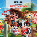 Fazendinha Vermelha - Kit Digital