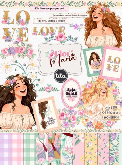 Flor de Maria – Kit Digital (Tita)