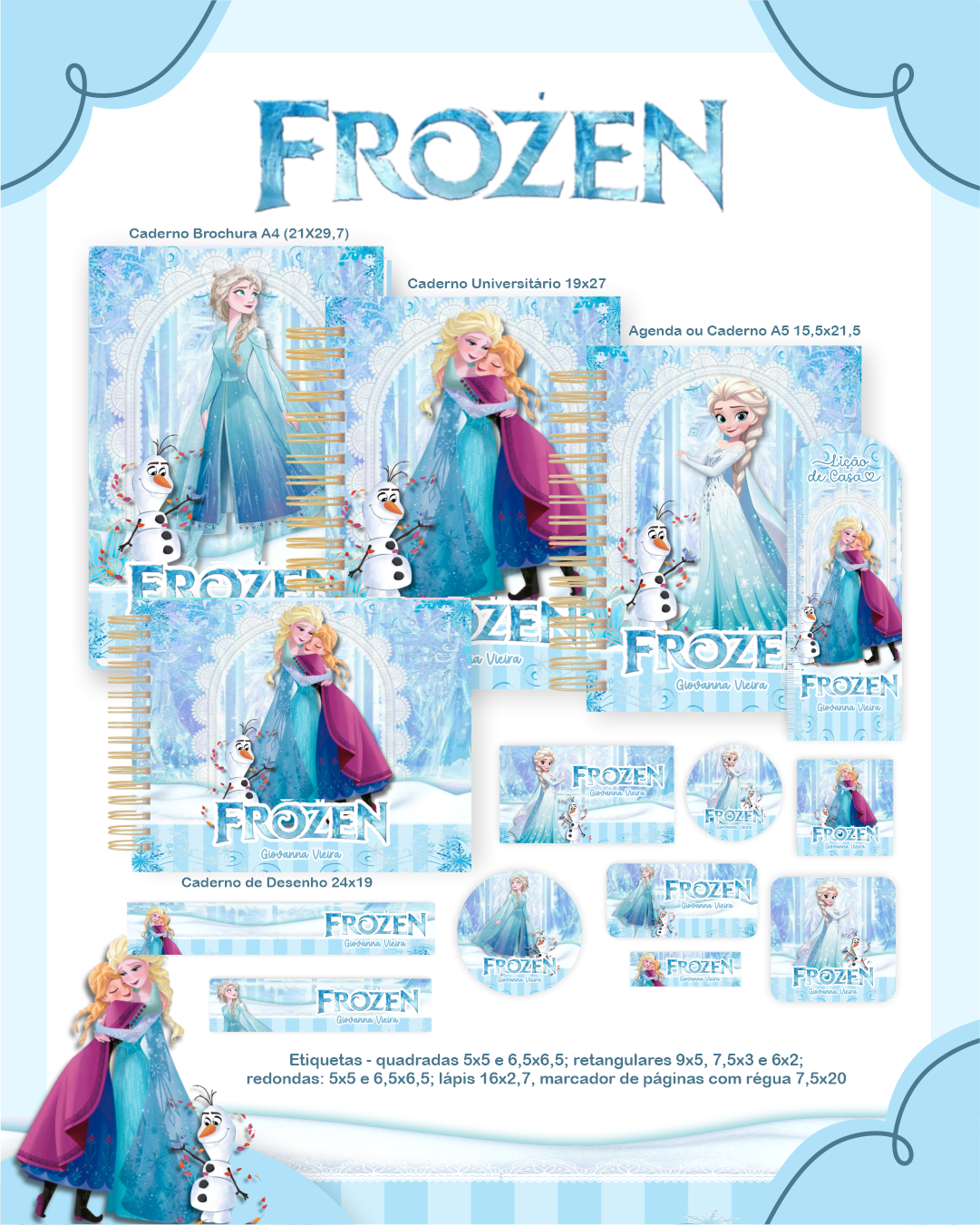 Frozen – Escolar 2.0 2026 (Pamella) Frozen – Escolar 2.0 2026 (Pamella) - Imagem 1