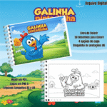 Galinha Pintadinha - Livro de Colorir