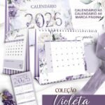 Kit Calendários Coleção Violeta