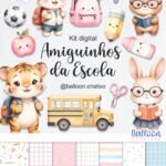 Kit Digital - Amiguinhos da Escola