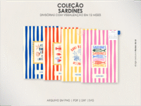 Coleção Sardínes (Moldes da lê) - Imagem 4