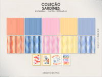 Coleção Sardínes (Moldes da lê) - Imagem 2