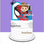 Menino Aranha- Topo de Bolo 1