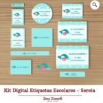 Sereia - Etiquetas Escolares