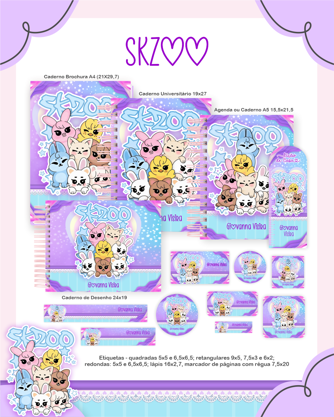 Skzoo – Escolar 2.0 2026 (Pamella) Skzoo – Escolar 2.0 2026 (Pamella) - Imagem 1