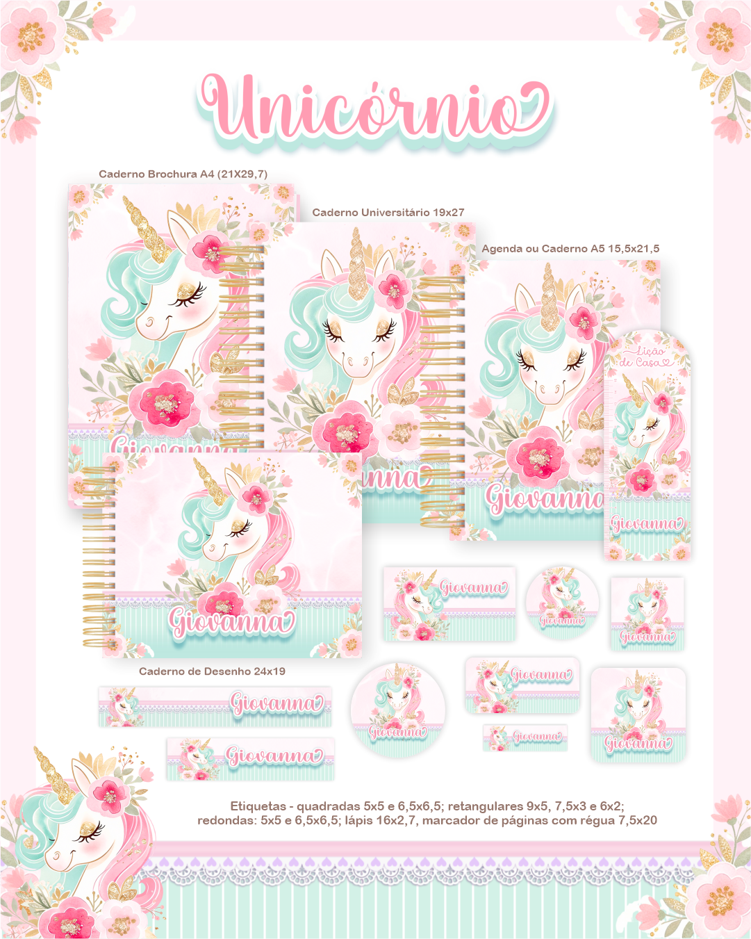 Unicórnio – Escolar 2.0 2026 (Pamella) Unicórnio – Escolar 2.0 2026 (Pamella) - Imagem 1