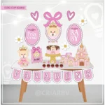 Ursinha Realeza - Kit Festa