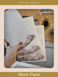 Diário Floral Wire-o (Perfeito Miolo) - Imagem 3