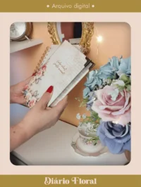 Diário Floral Wire-o (Perfeito Miolo) - Imagem 2