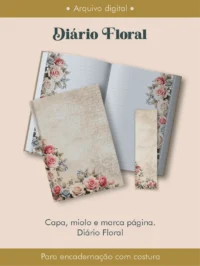 Diário Floral Costura (Perfeito Miolo)