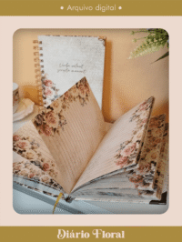 Diário Floral Costura (Perfeito Miolo) - Imagem 3