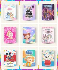 Capas de Caderno 2026 | Volta às Aulas (Ana Flor) - Imagem 3