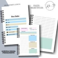 Agenda Permanente Mulher Virtuosa - Imagem 3