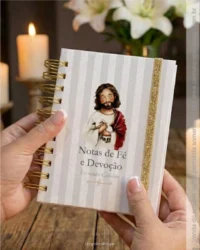 Encadernação - Caderno A6 Versículos Notas de Fé e Devoção - Imagem 10