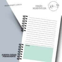 Agenda Permanente Mulher Virtuosa - Imagem 6