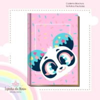 Caderno Panda Puket Menina Volta ás Aulas - Imagem 5