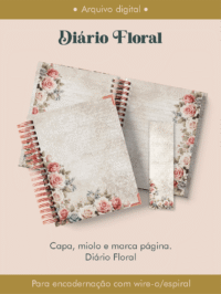 Diário Floral Costura (Perfeito Miolo) - Imagem 6