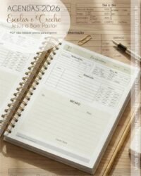 Combo Digital Agenda Escolar EF + Creche + Capas Datada e não datada 2027 - Imagem 3