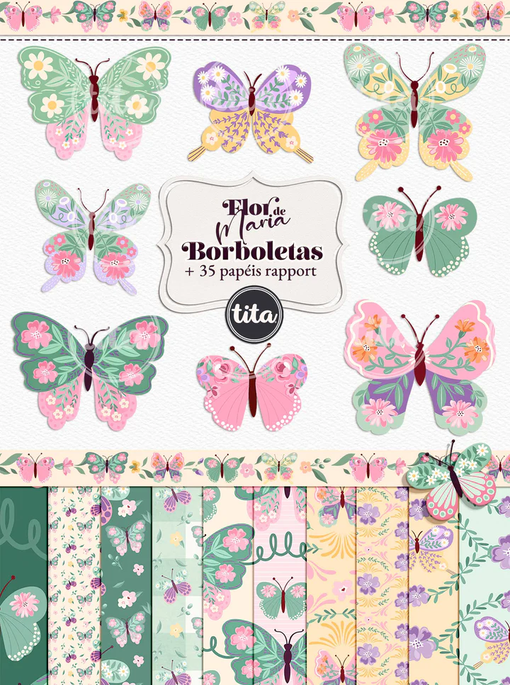 tita_previewFDM_borboletas_720x (1) Flor de Maria – Kit Extra Borboletas (Tita) - Imagem 1