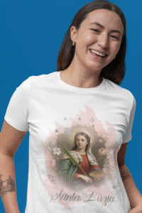 Santas Católicas V1 – 3D Camisas - Imagem 2