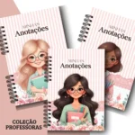 Caderno de Anotações – Coleção Professoras