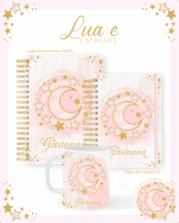 Lua e Estrelas - Escolar Teen Adulto (Pamella)